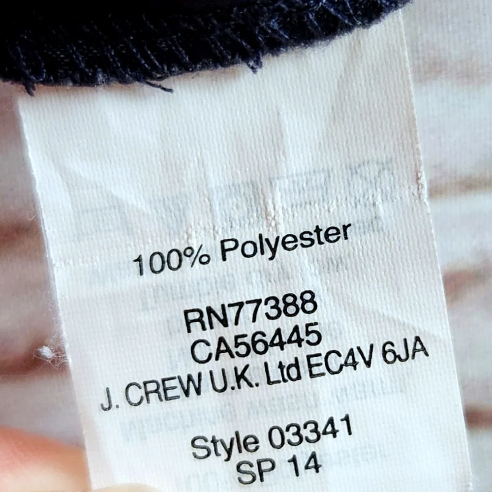 J. Crew Navy Blue Drawstring Jogger Ankle Trouser Pant #03341 | Women's Size 2